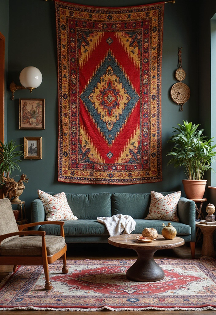 11 Maximalist Living Room Ideas That Burst With Personality & Style - 10. Cultural Elements