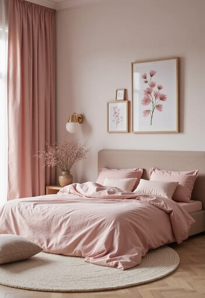 11 Moody Bedroom Hues That Drench Spaces in Drama - 8. Dusty Rose