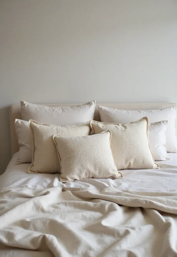 13 Natural Material Bedroom Ideas That Feel Organic & Effortlessly Elegant - 5. Organic Cotton Bedding