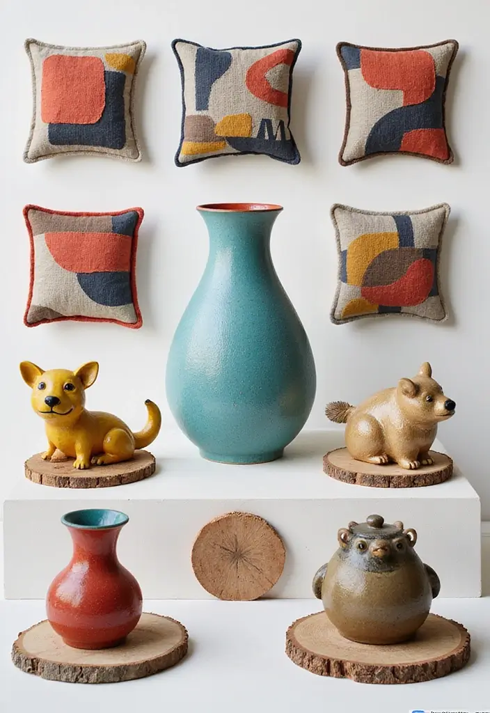 15 Modern Surrealist Decor Ideas That Feel Like Living in a Dream (Don’t Miss #9!) - 11. Surrealist Accessories