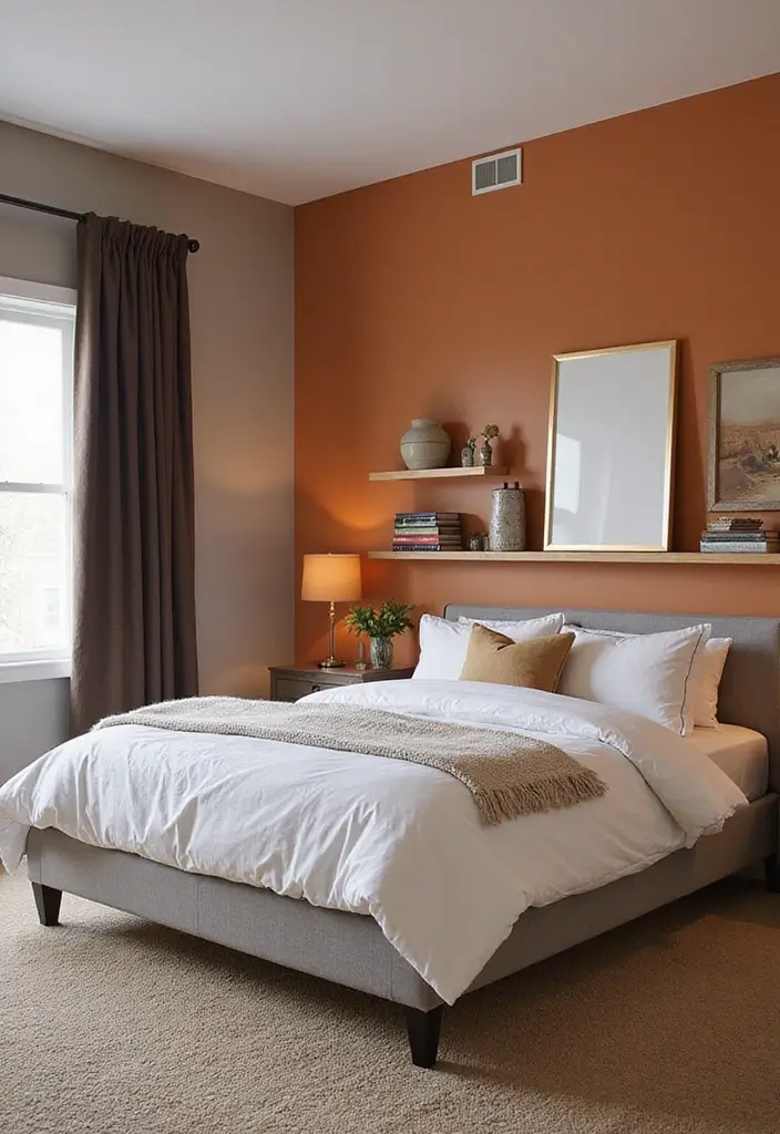 13 Color-Drenched Bedroom Ideas That Turn Up the Drama (You Won’t Believe #7!) - 1. Vibrant Accent Walls