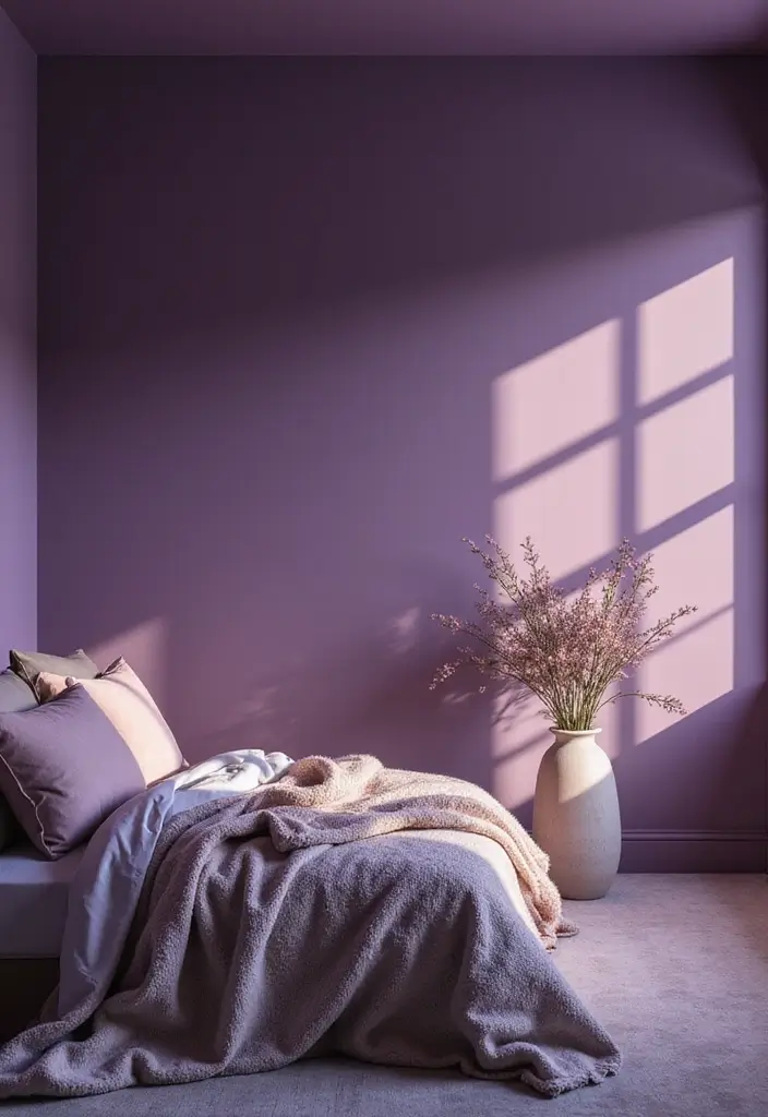 11 Moody Bedroom Hues That Drench Spaces in Drama - 11. Twilight Purple
