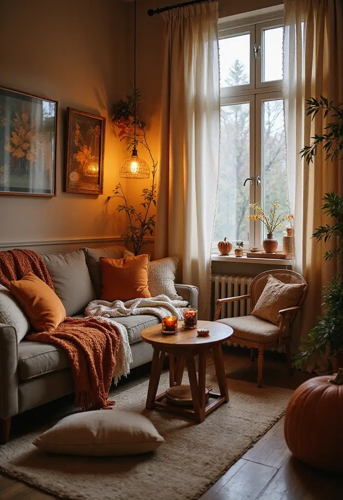 13 Cozy Living Room Decor Ideas That Wrap Your Space in Warmth & Style - 11. Seasonal Decor Swaps