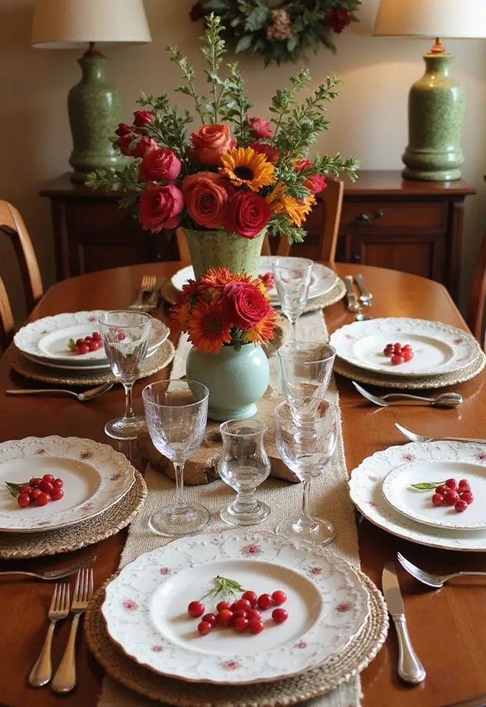 17 Cherry Vibe Decor Ideas You’ll Fall in Love With - 12. Cherry Themed Table Settings