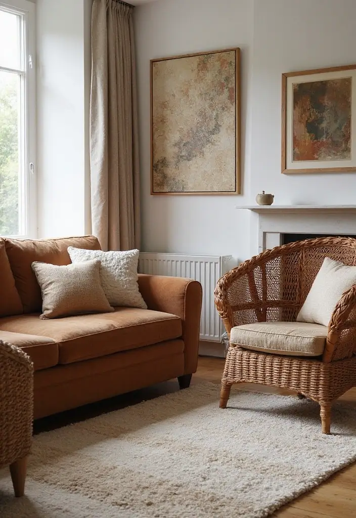 11 Maximalist Living Room Ideas That Burst With Personality & Style - 2. Layered Textures