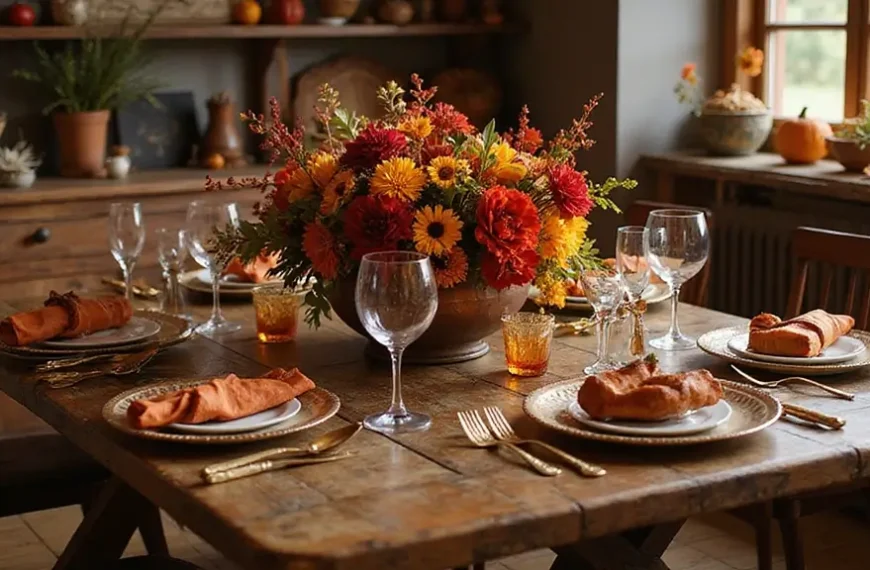 12 Elegant Thanksgiving Tablescapes to Elevate Your Feast