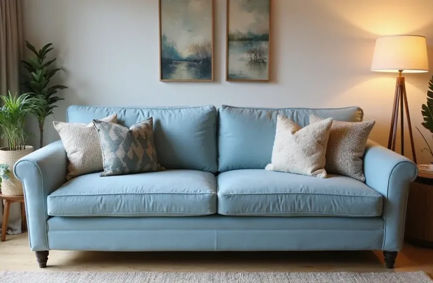 Top 10 Dusty Blue Sofa Living Room Ideas That Make Your Space Unforgettable (Wait Until #9!)