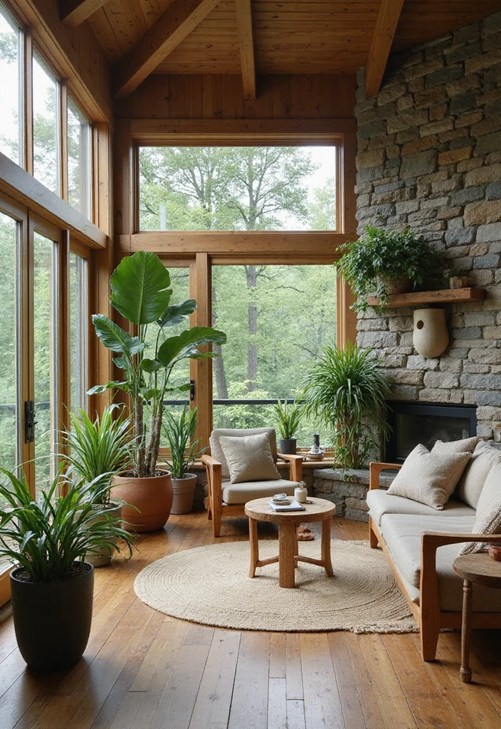 10 Stunning Modern Heritage Interior Design Ideas for Family Homes That Will Leave You Speechless! - 7. Integrating Natural Elements 1