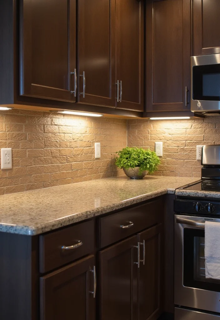 10 Modern Small Kitchen Design Ideas with Smart Storage Solutions You’ll Wish You Knew Sooner! - 6. Under-Cabinet Lighting: Illuminate Your Workspace 1