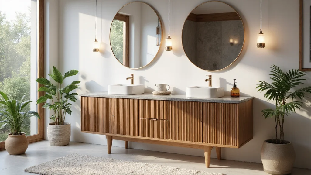 15 Modern Fluted Wood Bathroom Vanity Design Ideas for a Dreamy 2026 Spa Retreat